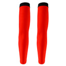 Outdoor Sports Bike Cycling Golf Arm Sleeves Sun UV Rays Protection Comfortable Breathable Arm Warmers Arm Cover 1 Pair Red XXL