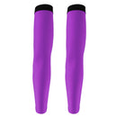 Outdoor Sports Bike Cycling Golf Arm Sleeves Sun UV Rays Protection Comfortable Breathable Arm Warmers Arm Cover 1 Pair Purple XL