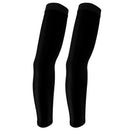 Outdoor Sports Bike Cycling Golf Arm Sleeves Sun UV Rays Protection Comfortable Breathable Arm Warmers Arm Cover 1 Pair Black XL