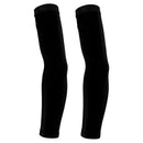 Outdoor Sports Bike Cycling Golf Arm Sleeves Sun UV Rays Protection Comfortable Breathable Arm Warmers Arm Cover 1 Pair Black XXL
