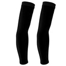 Outdoor Sports Bike Cycling Golf Arm Sleeves Sun UV Rays Protection Comfortable Breathable Arm Warmers Arm Cover 1 Pair Black XXL