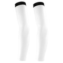 Outdoor Sports Bike Cycling Golf Arm Sleeves Sun UV Rays Protection Comfortable Breathable Arm Warmers Arm Cover 1 Pair White M