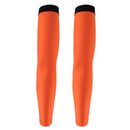 Outdoor Sports Bike Cycling Golf Arm Sleeves Sun UV Rays Protection Comfortable Breathable Arm Warmers Arm Cover 1 Pair Orange L