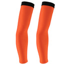 Outdoor Sports Bike Cycling Golf Arm Sleeves Sun UV Rays Protection Comfortable Breathable Arm Warmers Arm Cover 1 Pair Orange L