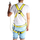 Boom Lift Construction Fall Protection Hard Wearing Yellow Safety Harness
