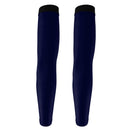 Outdoor Sports Bike Cycling Golf Arm Sleeves Sun UV Rays Protection Comfortable Breathable Arm Warmers Arm Cover 1 Pair Navy L