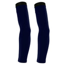 Outdoor Sports Bike Cycling Golf Arm Sleeves Sun UV Rays Protection Comfortable Breathable Arm Warmers Arm Cover 1 Pair Navy XL