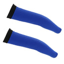 Outdoor Sports Bike Cycling Golf Arm Sleeves Sun UV Rays Protection Comfortable Breathable Arm Warmers Arm Cover 1 Pair Blue M