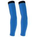 Outdoor Sports Bike Cycling Golf Arm Sleeves Sun UV Rays Protection Comfortable Breathable Arm Warmers Arm Cover 1 Pair Blue L