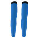 Outdoor Sports Bike Cycling Golf Arm Sleeves Sun UV Rays Protection Comfortable Breathable Arm Warmers Arm Cover 1 Pair Blue L