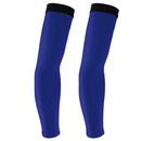 Outdoor Sports Bike Cycling Golf Arm Sleeves Sun UV Rays Protection Comfortable Breathable Arm Warmers Arm Cover 1 Pair Dark Blue L