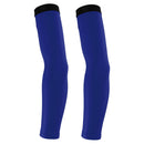 Outdoor Sports Bike Cycling Golf Arm Sleeves Sun UV Rays Protection Comfortable Breathable Arm Warmers Arm Cover 1 Pair Dark Blue XL