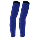 Outdoor Sports Bike Cycling Golf Arm Sleeves Sun UV Rays Protection Comfortable Breathable Arm Warmers Arm Cover 1 Pair Dark Blue XXL