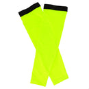 Outdoor Sports Bike Cycling Golf Arm Sleeves Sun UV Rays Protection Comfortable Breathable Arm Warmers Arm Cover 1 Pair Yellow L