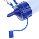 Portable Practical Water Filter Purifier Outdoor Camping Survival Gear White Blue