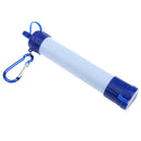 Portable Practical Water Filter Purifier Outdoor Camping Survival Gear White Blue
