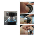 8pcs Aluminum Alloy Gold Skating Flying Spacer Bushing Inline Roller Skates Bearing Sleeve