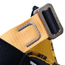 Full Body Rock Climbing Rappelling Mounatinnering Safety Harness Seat Belt Black