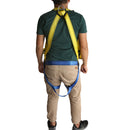 Full Body Rock Climbing High Work Rappelling Safety Harness Seat Belt Gear