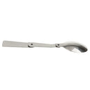 Outdoor Foldable Stainless Steel Spoon for Hiking Tableware Cookout Picnic