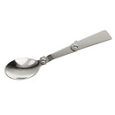 Outdoor Foldable Stainless Steel Spoon for Hiking Tableware Cookout Picnic