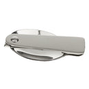 Outdoor Foldable Stainless Steel Spoon for Hiking Tableware Cookout Picnic