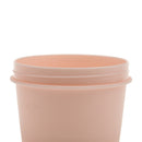 Pack of 2 Empty Refillable Plastic Cosmetic Containers 100ml Size Pot Jars Mask Cream Lotion Bottles - Red