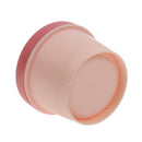 Pack of 2 Empty Refillable Plastic Cosmetic Containers 100ml Size Pot Jars Mask Cream Lotion Bottles - Red