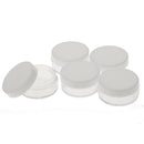 3g Empty Jars Round Cream Bottles Plastic Cosmetic Pots Jars Container Pack of 5
