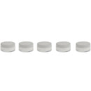 3g Empty Jars Round Cream Bottles Plastic Cosmetic Pots Jars Container Pack of 5