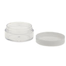 3g Empty Jars Round Cream Bottles Plastic Cosmetic Pots Jars Container Pack of 5