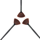 Wood Handle Fan Shape Makeup Brush Small Blush Face Powder Foundation Brush