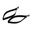 2pcs Hood Loops Anchor Straps Tie Down Hood Kayak Canoes Black