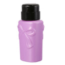 Nail Art Polish Liquid Pump Dispenser Remover Plastic Empty Bottle Random Color