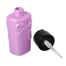 Nail Art Polish Liquid Pump Dispenser Remover Plastic Empty Bottle Random Color