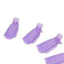 Durable 10 PCS Nail Art Plastic Soak Off UV Gel Polish Remover Clip Cap- Random Color