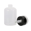 Nail Art Press Pump Dispenser Essential Remover Transparent Plastic Bottle