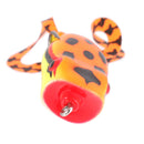 55 mm 2-Steel Hooks Orange Frog Topwater Fishing Lure Bait Crankbait for Salmon