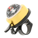 Alloy Plastic Bicycle Safety Bike Ring Bicycle Alarm Bell Handlebar Horn with Compass