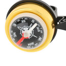Alloy Plastic Bicycle Safety Bike Ring Bicycle Alarm Bell Handlebar Horn with Compass