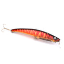 10pcs Hard Bait Artificial Minnow Fishing Lures Swimbait with Treble Hooks