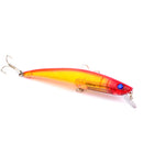 10pcs Hard Bait Artificial Minnow Fishing Lures Swimbait with Treble Hooks