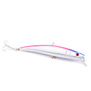 10pcs Hard Bait Artificial Minnow Fishing Lures Swimbait with Treble Hooks