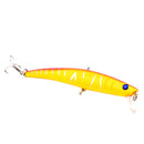 10pcs Hard Bait Artificial Minnow Fishing Lures Swimbait with Treble Hooks