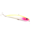 10pcs Hard Bait Artificial Minnow Fishing Lures Swimbait with Treble Hooks