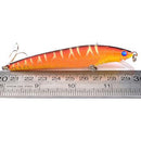 10pcs Pencil Fishing Lures Hard Bait Minnow Fishing Tackle Treble Hooks