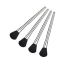 GUJHUI 3pcs Soft Pro Foundation Makeup Brushes Premium Synthetic Cosmetic Makeup Brush Set