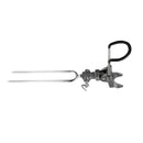 Stainless Steel Single Spring Fishing Pole Rod Stand Bracket Ground Holder
