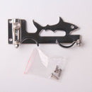 Fish Shaped Fishing Chair Box Quickdraw Stainless Steel Durable Fishing Rod Hoder