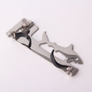 Fish Shaped Fishing Chair Box Quickdraw Stainless Steel Durable Fishing Rod Hoder